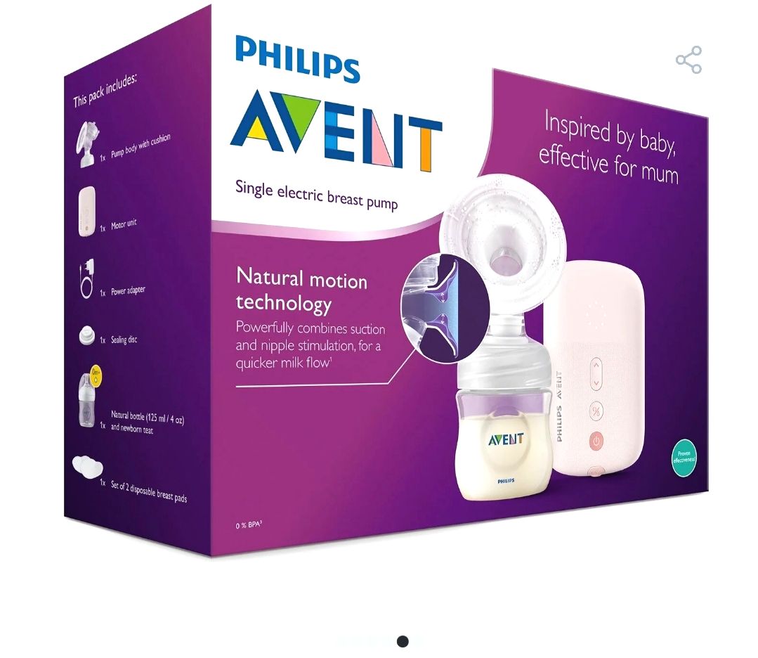 Philips Avent tekli göğüs pompası
