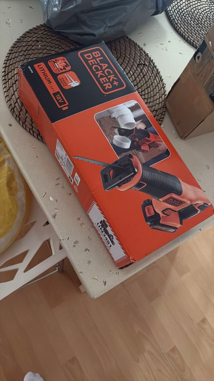 Black decker akülü tilki kuyruğu