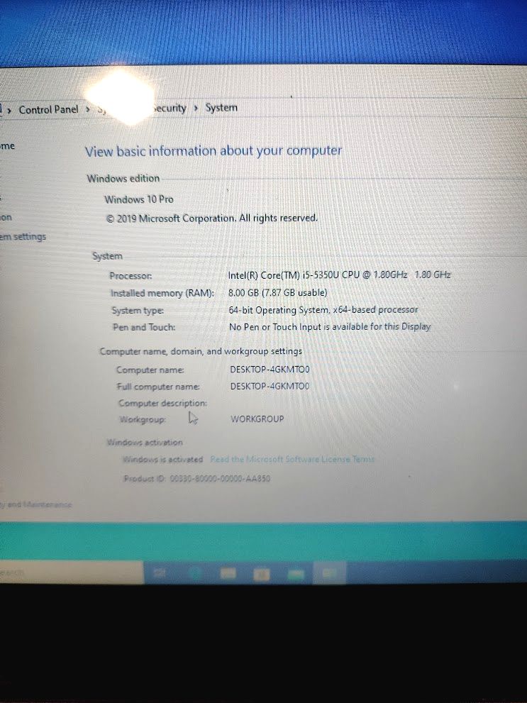 Asus x555L i5 islemcili laptop
