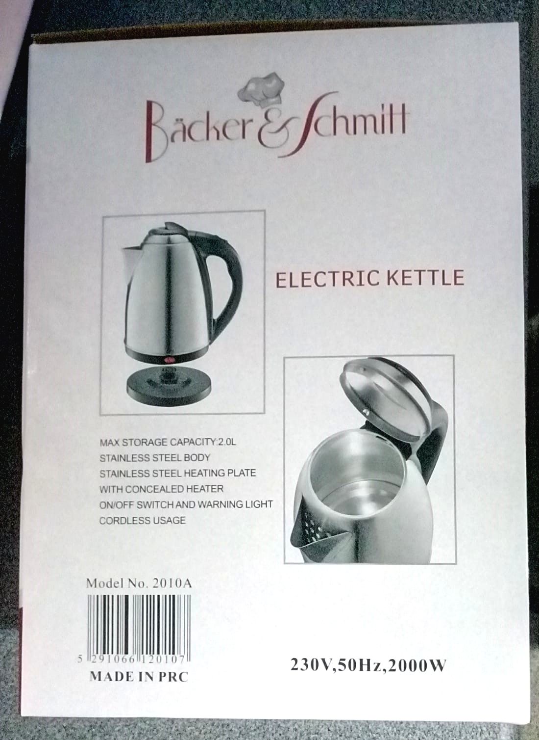 KETTLE su ısıtıcı (yepyeni) 650TL