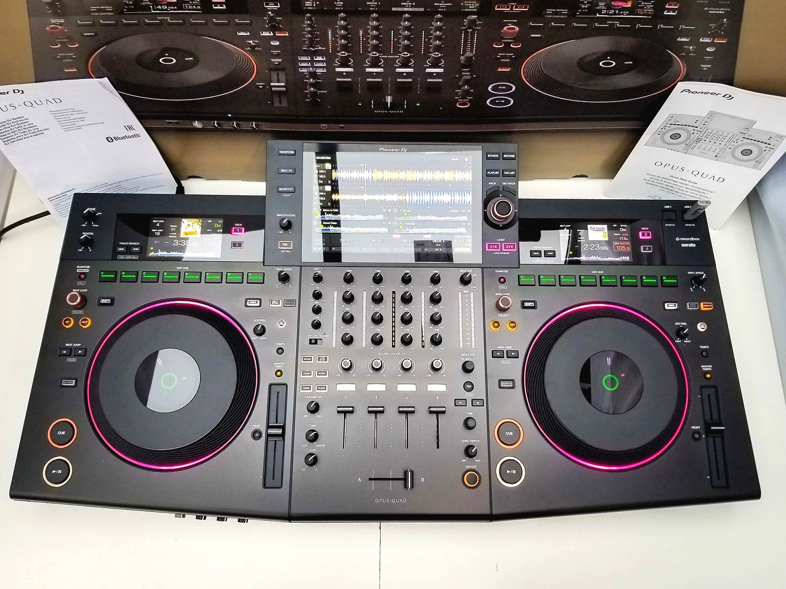 Pioneer OPUS-QUAD, Pioneer XDJ-RX3, Pioneer XDJ-XZ,  DDJ-FLX10, AlphaTheta XDJ-AZ , OMNIS-DUO