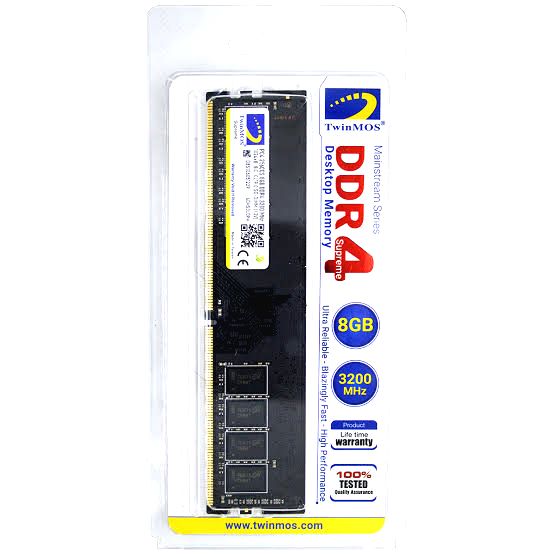 Twinmos 8GB RAM DDR4 3200Mhz