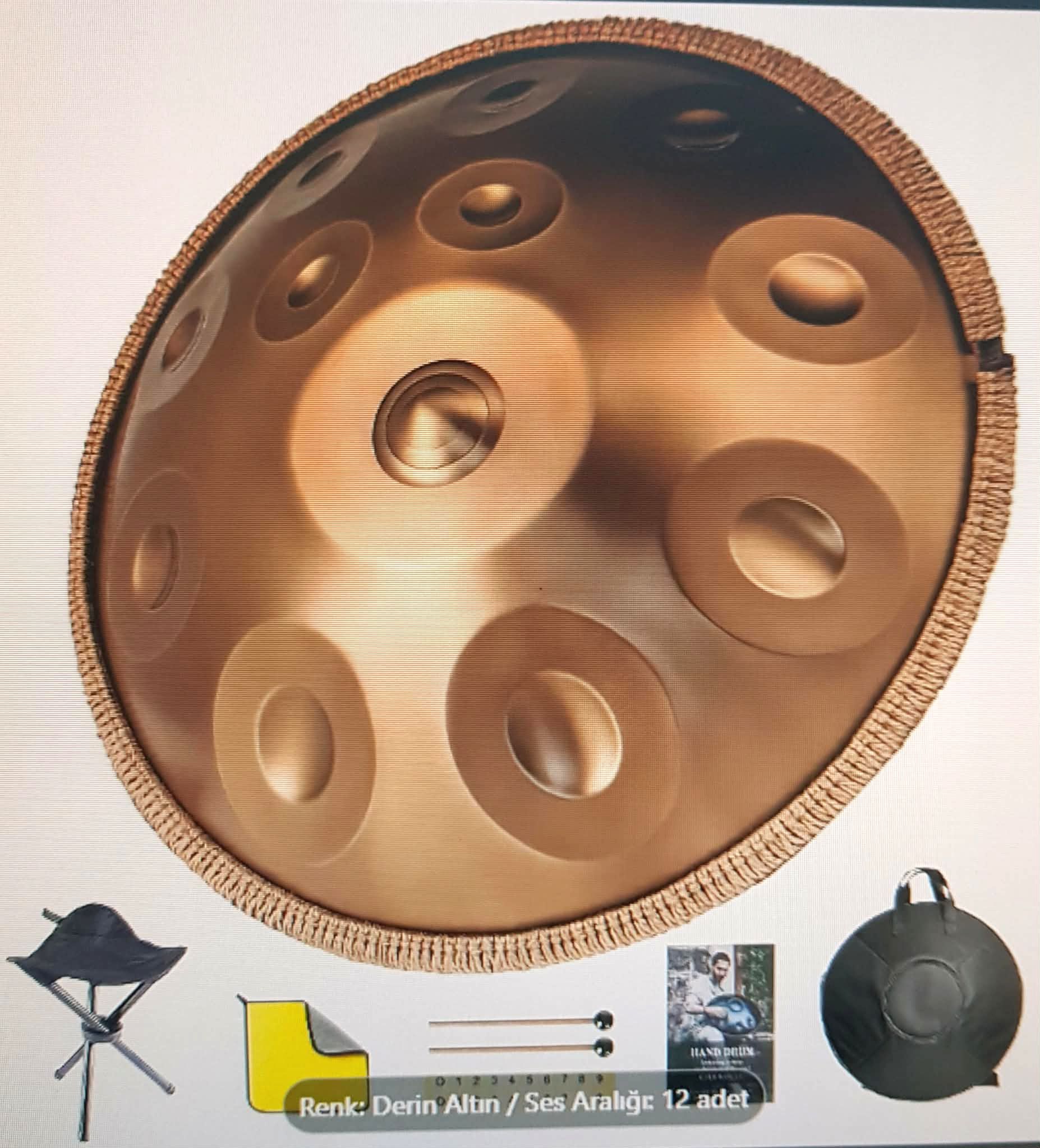 SATILIK HİÇ KULLANILMAMIŞ HANDPAN