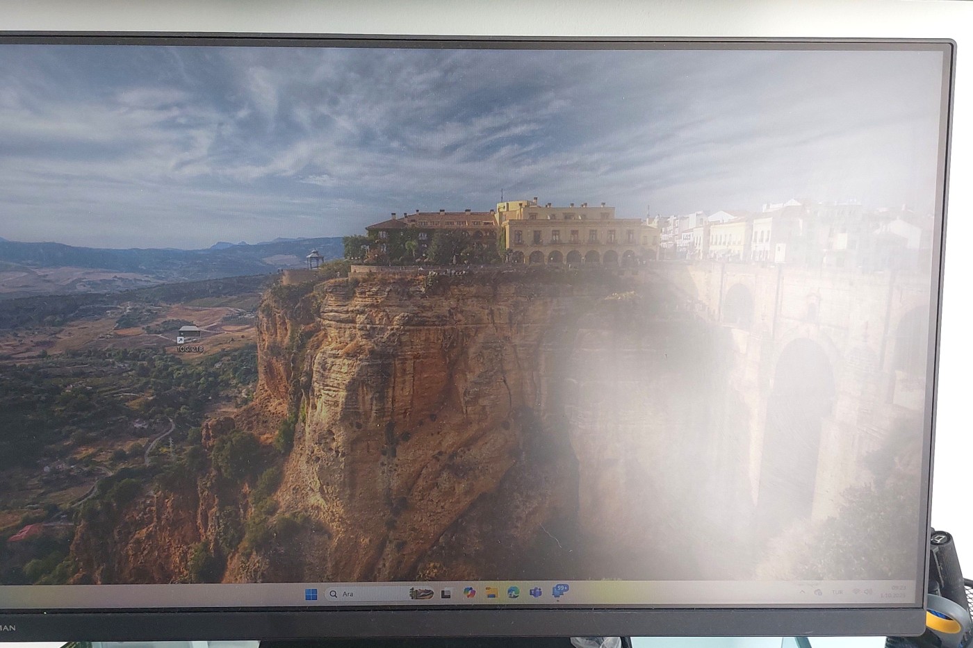 Lenova ideacentre all in one dokunmatik ekran