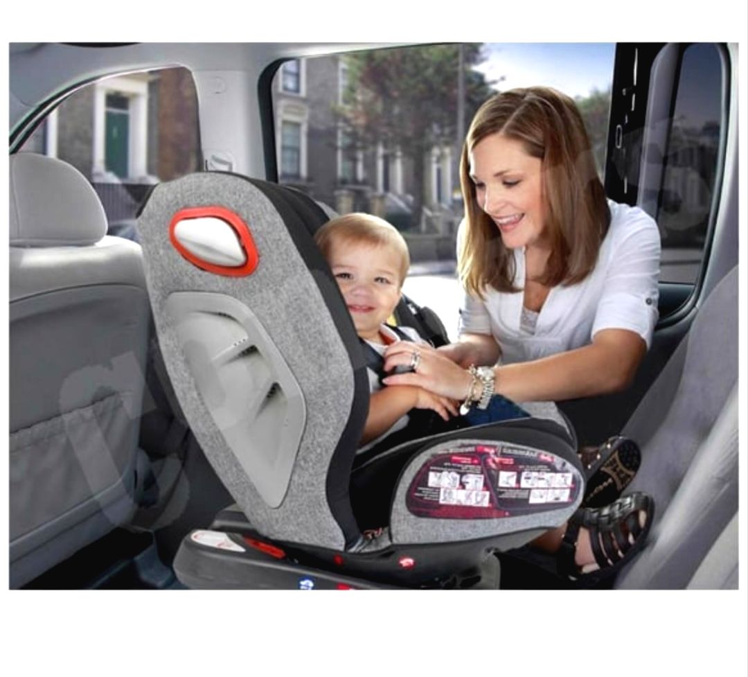 Babyhome Airfox 0-36 Kg isofix'li Oto Koltuğu 360° Dönebilen (Gri)