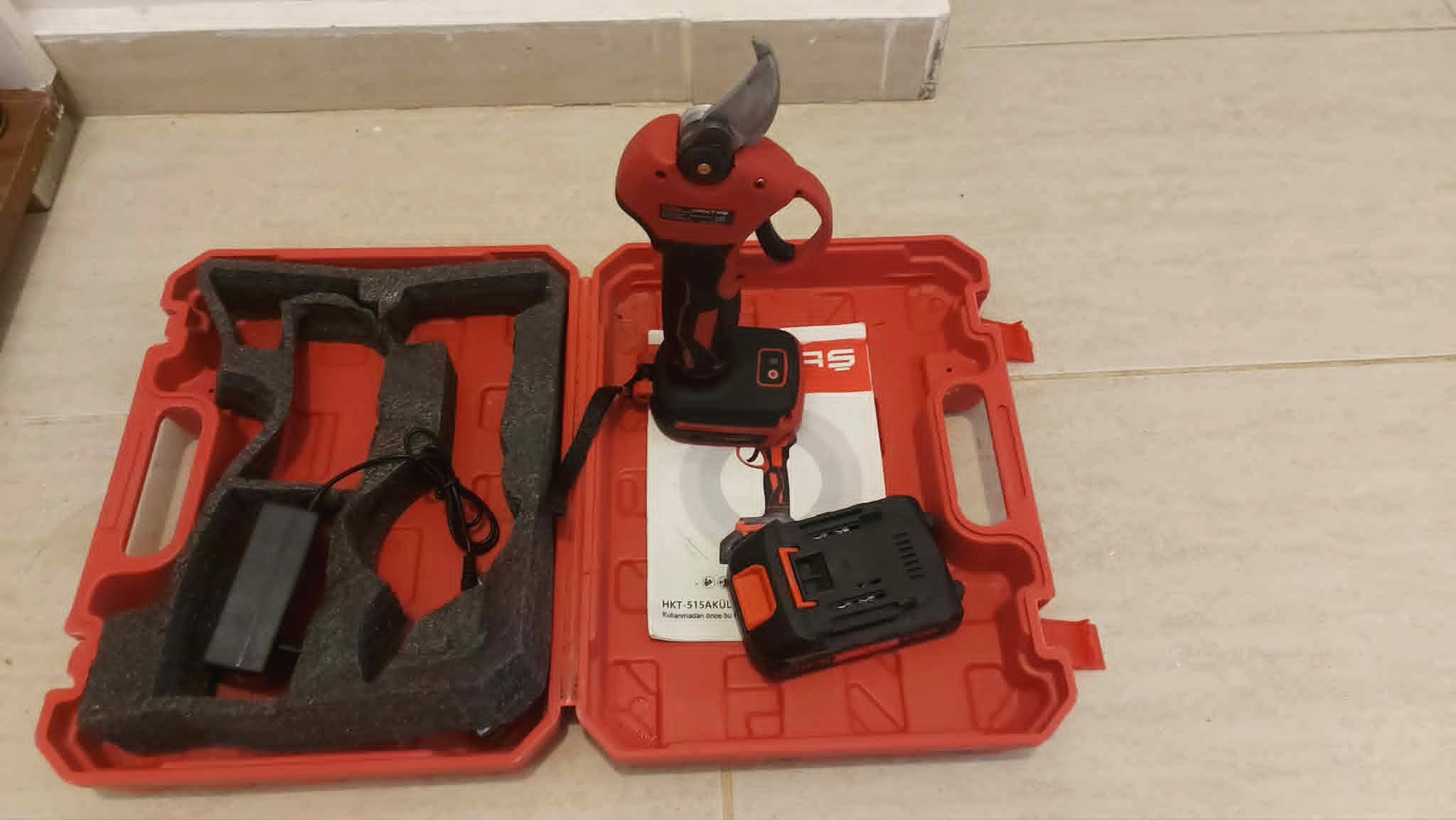 PİLLİ BUDAMA MAKASI